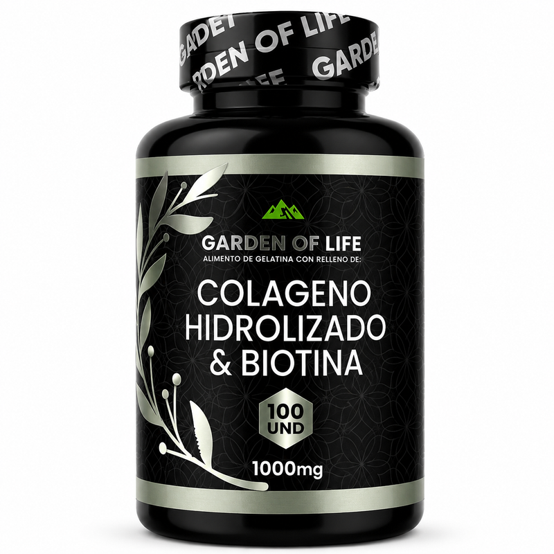COLAGENO & BIOTINA | GARDEN OF LIFE
