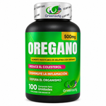 OREGANO 500MG | GREENSOFG | 100 UNIDADES