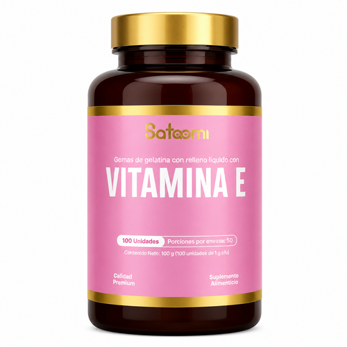 VITAMINA E | SATOOMI | 100 UNIDADES