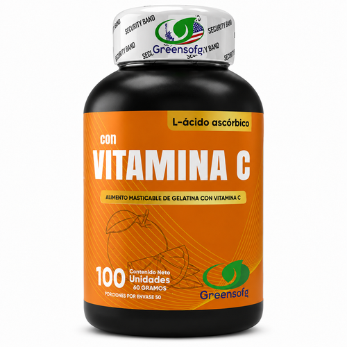 VITAMINA C 1000 MG | GREENSOFG | 100 UNIDADES