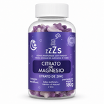 GOMITAS MAGNESIO SUEÑO PROFUNDO ZZZS | FÓRMULA 6EN1 SIN AZÚCAR INVIMA