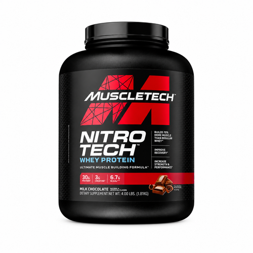 PROTEINA NITRO TECH WHEY | FORMULA TRIPLE | MUSCLETECH