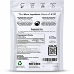 VITAMINA D3 10,000 IU + K2 200 MCG | MICROINGREDIENTS | BOLSA DOYPACK | 90 SOFTGELS